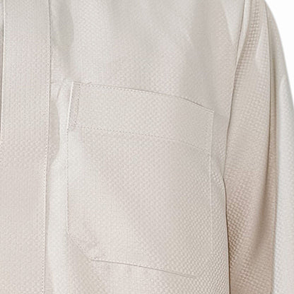 Razi Thobes Premium Designer Collar Thobe – Off White